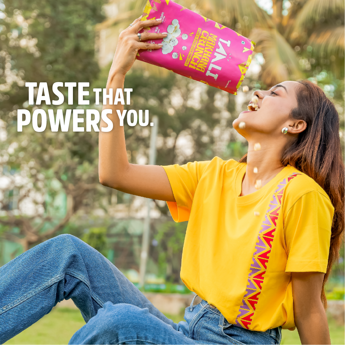 Roasted Makhana Crunch – Ghee & Himalayan Pink Salt  (58 g)