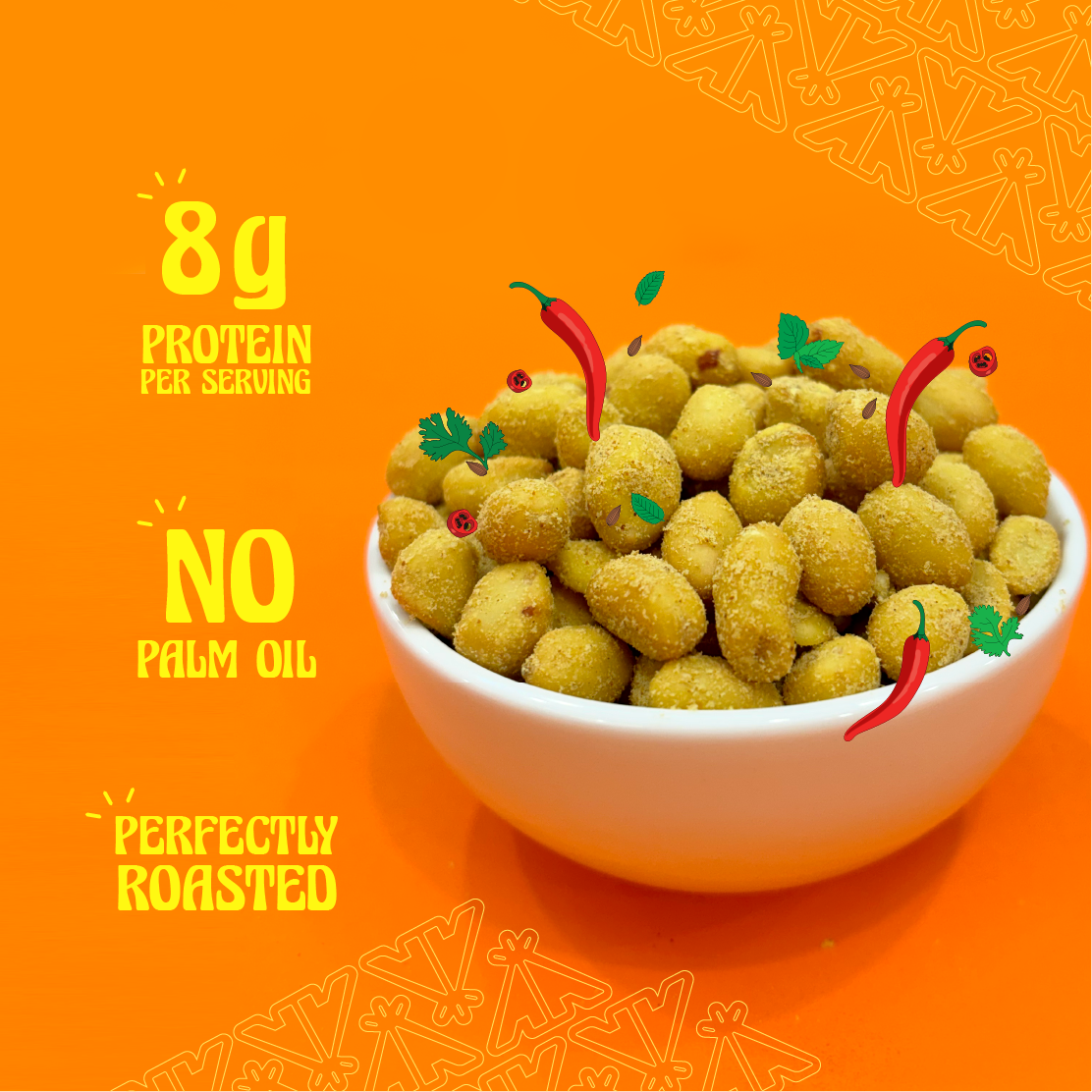 Taali Roasted Peanuts - Hing Jeera (140 g)