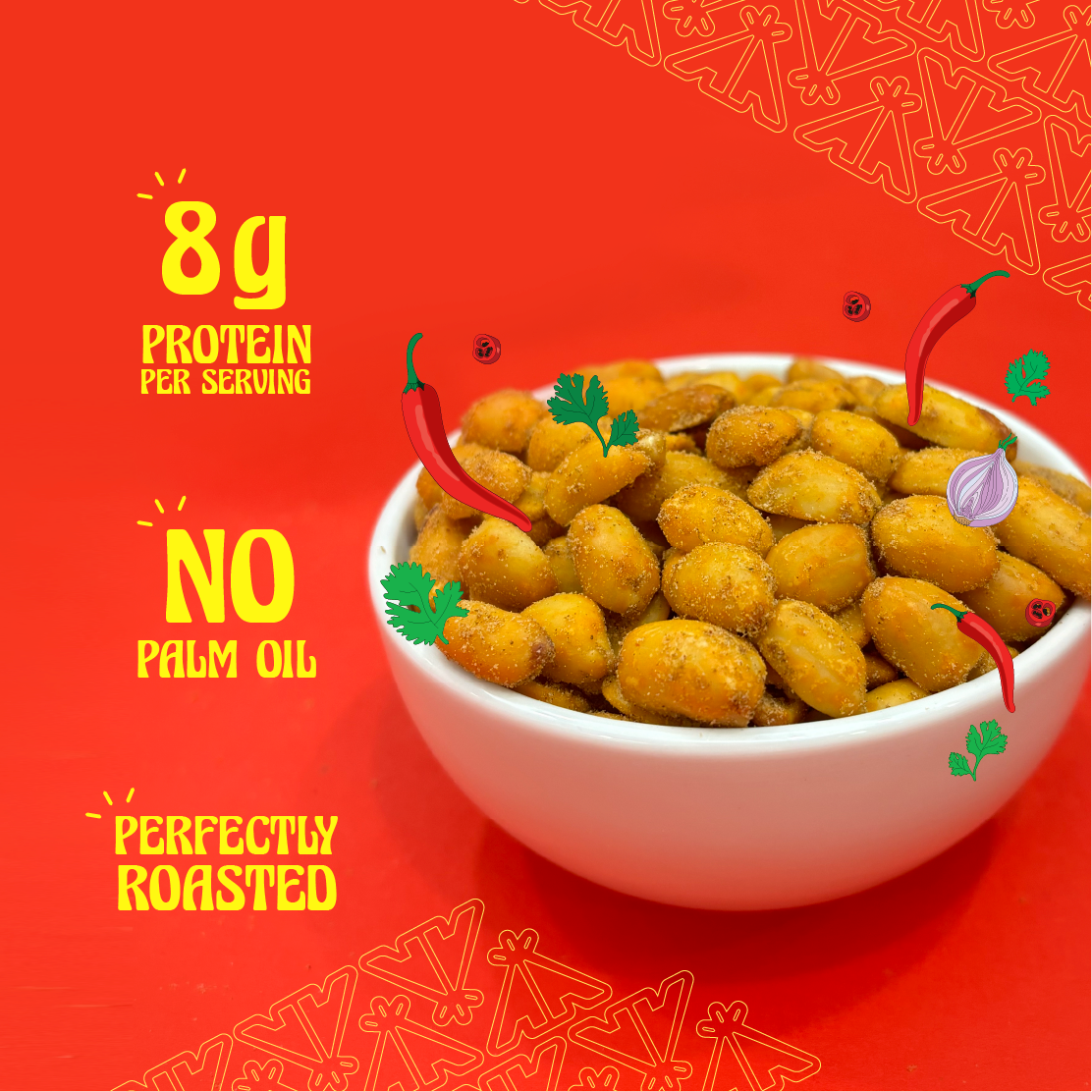 Taali Roasted Peanuts – Masala (140 g)