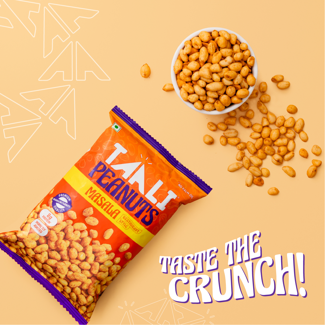 Taali Roasted Peanuts – Masala (140 g)