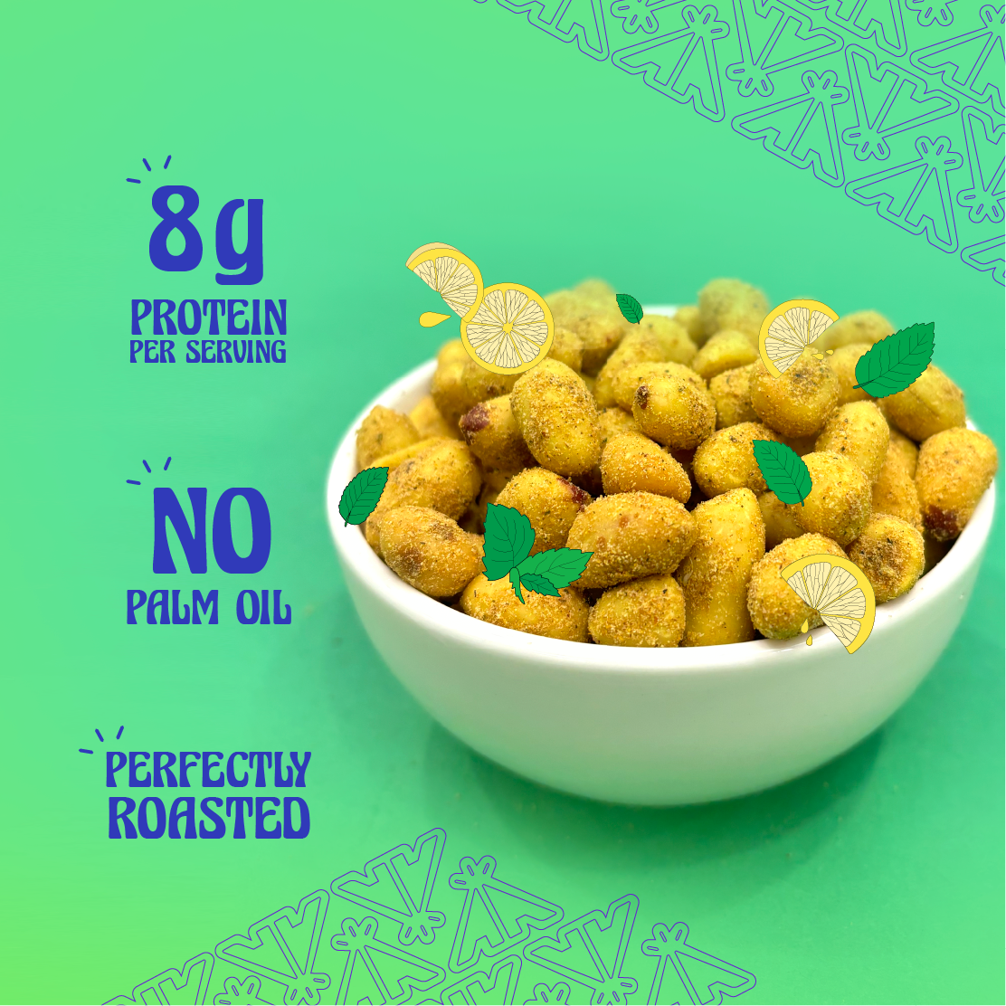 Taali Roasted Peanuts – Nimbu Pudina (140 g)