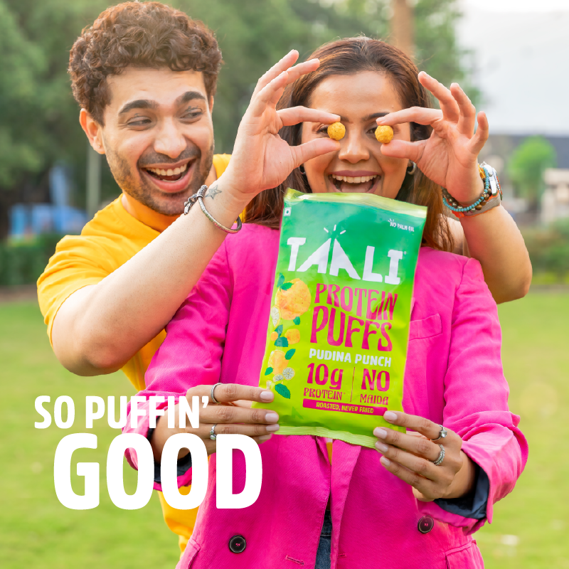 Taali Protein Puffs – Pudina Punch (60 g)
