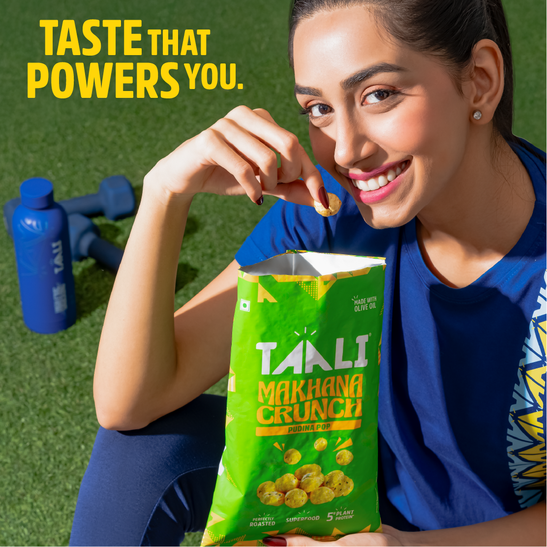 Roasted Makhana Crunch – Pudina Pop (60 g)