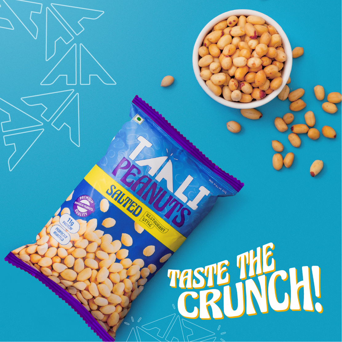 Taali Roasted Peanuts - Salted (150 g)