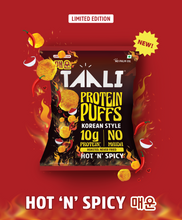 Load image into Gallery viewer, Taali Korean Style Protein Puffs (Pack of 6) Korean Puff
