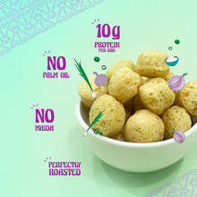 Load image into Gallery viewer, Taali Protein Puffs – Cream &amp; Onion (Pack of 6 x 60 g)
