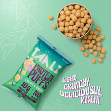 Load image into Gallery viewer, Taali Protein Puffs – Cream &amp; Onion (Pack of 6 x 60 g)

