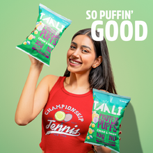 Load image into Gallery viewer, Taali Protein Puffs – Cream &amp; Onion (Pack of 6 x 60 g)
