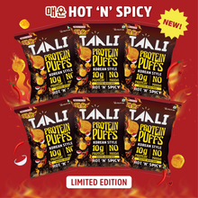 Load image into Gallery viewer, Taali Protein Puffs – Korean Style (Limited Edition) (Pack of 6 x 60 g)

