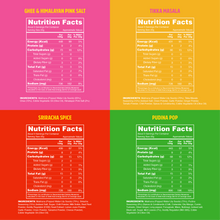 Load image into Gallery viewer, Taali Makhana Crunch – All Savoury Flavours Variety Pack | 4 Flavours × 2 Packs Each (8 Packs)

