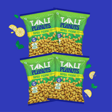 Load image into Gallery viewer, Taali Roasted Peanuts – Nimbu Pudina (Pack of 4 x 140 g)
