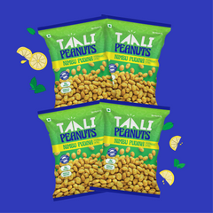 Taali Roasted Peanuts – Nimbu Pudina (Pack of 4 x 140 g)