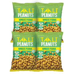 Premium Nimboo Pudina Peanuts (150g x 4)