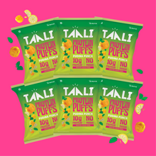 Load image into Gallery viewer, Taali Protein Puffs – Pudina Punch (Pack of 6 x 60 g)
