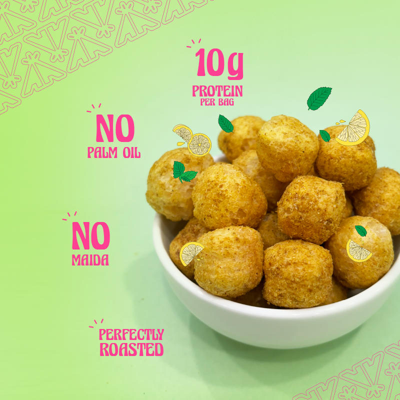 Taali Protein Puffs – Pudina Punch (60 g)