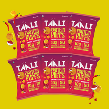 Load image into Gallery viewer, Taali Protein Puffs – Smoky Barbeque (Pack of 6 x 60g)
