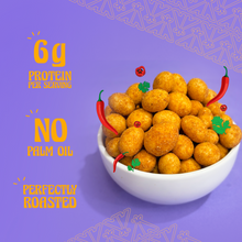 Load image into Gallery viewer, Happy Nuts - Crispy Coated Peanuts - Spizee Masala (140 g, Pack of 4)
