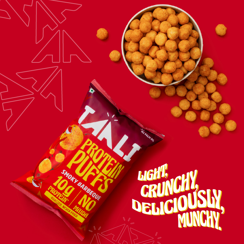 Taali Protein Puffs – All Flavours Variety Pack | 6 Flavours × 2 Packs Each