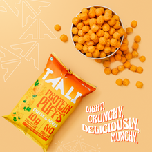 Load image into Gallery viewer, Taali Protein Puffs – Spicy Flavours Combo | Smoky BBQ, Masala Mania &amp; Korean Style (2 Each)
