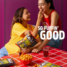 Load image into Gallery viewer, Taali Protein Puffs – Spicy Flavours Combo | Smoky BBQ, Masala Mania &amp; Korean Style (2 Each)
