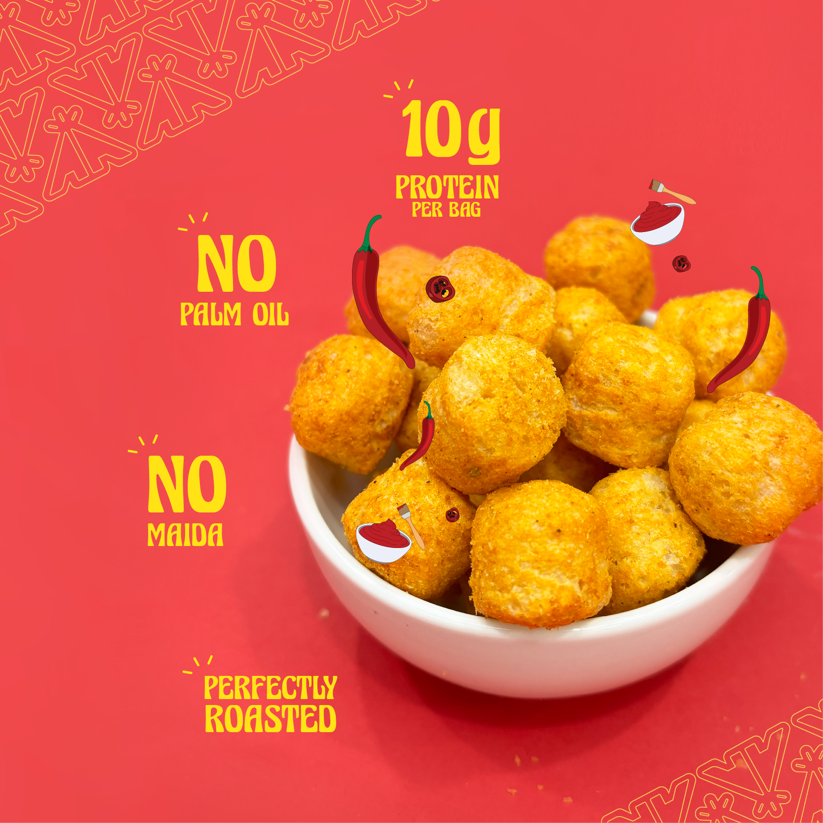 Taali Protein Puffs – Bestsellers Combo | Smoky BBQ, Masala Mania & Cheese & Herbs