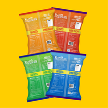 Load image into Gallery viewer, Taali Roasted Peanuts – Combo Pack of 4 Flavors | Masala, Salted, Hing Jeera, Nimbu Pudina (Pack of 4 x 140/150 g)
